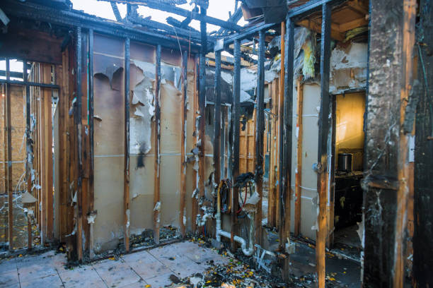 Professional Emergency Fire Cleanup technician working in Deer Park, OH